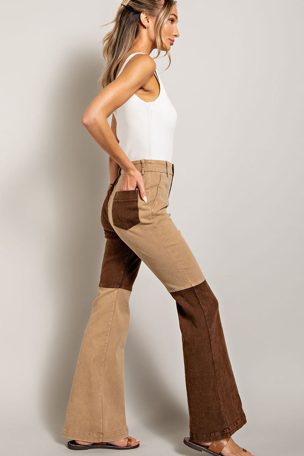 Bold Block Pants