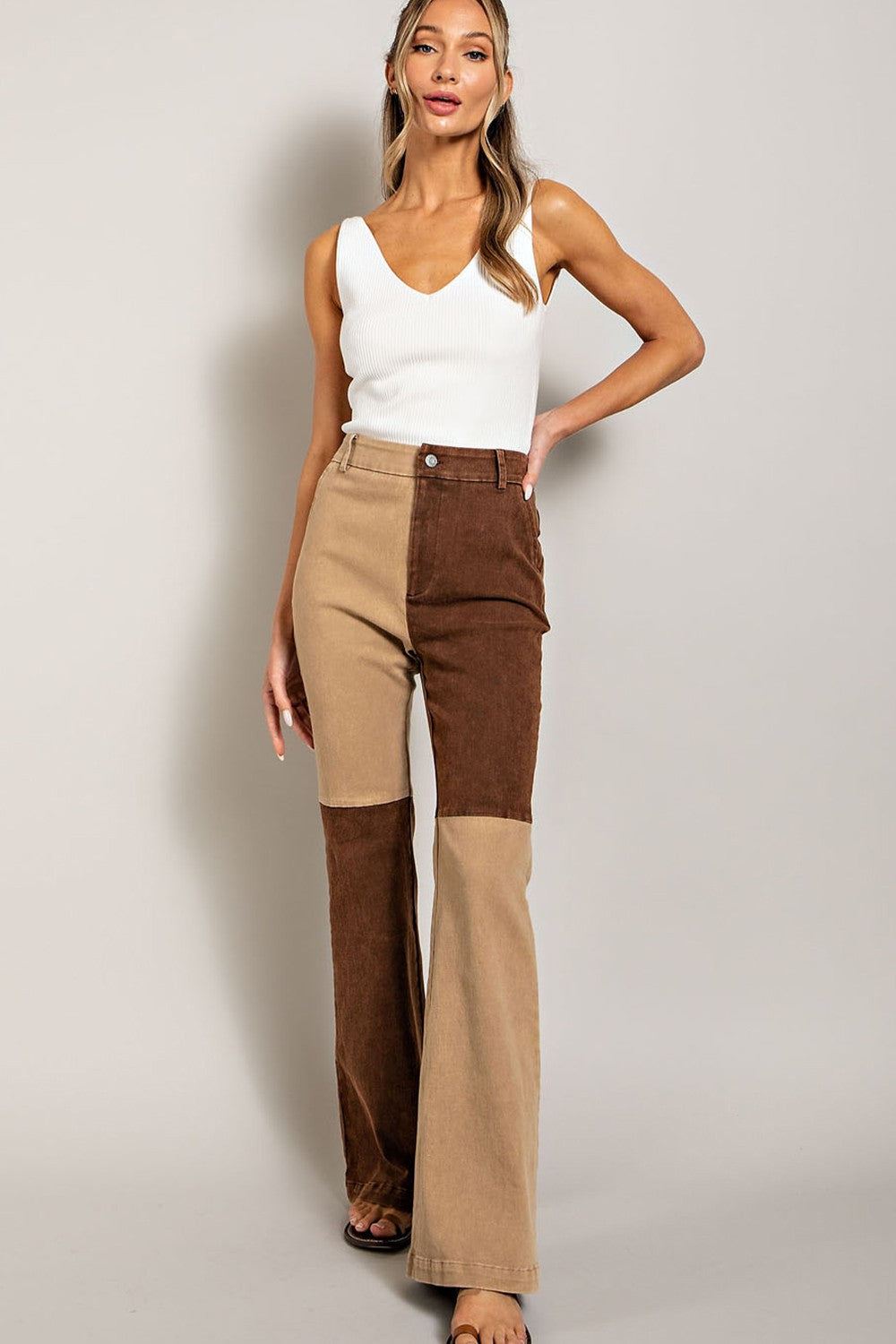 Bold Block Pants