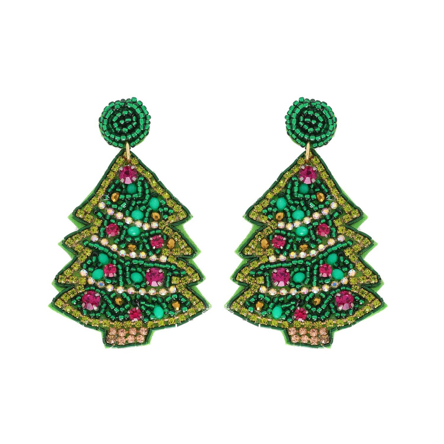 Jeweled Tree Earrings