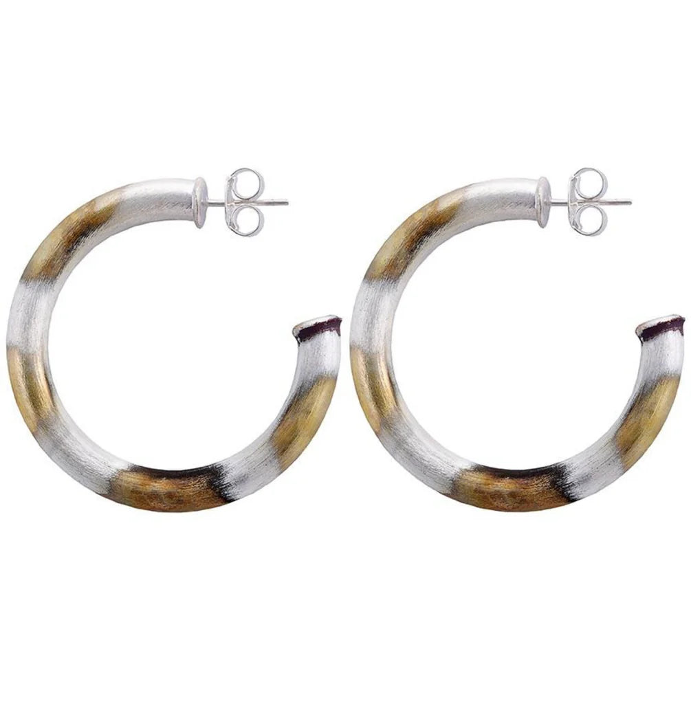 Burnished Chantal Hoops