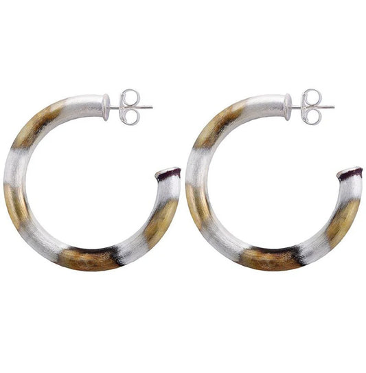 Burnished Chantal Hoops