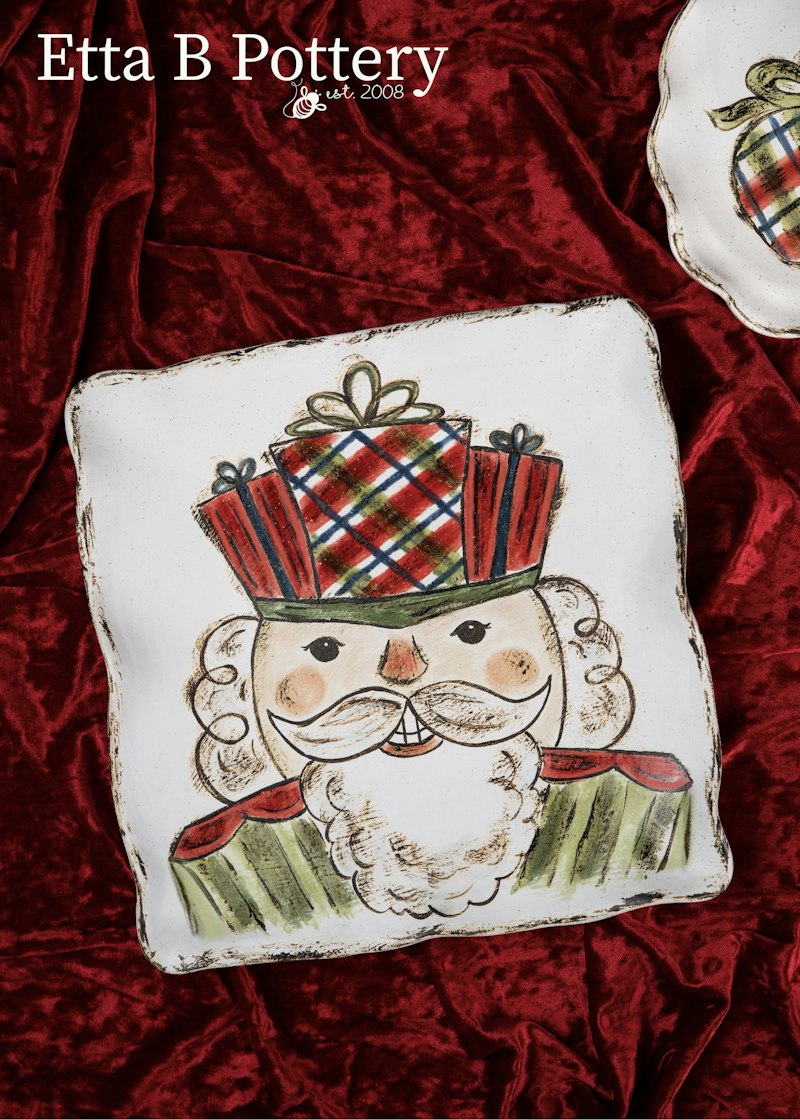 Nutcracker Square Platter XL