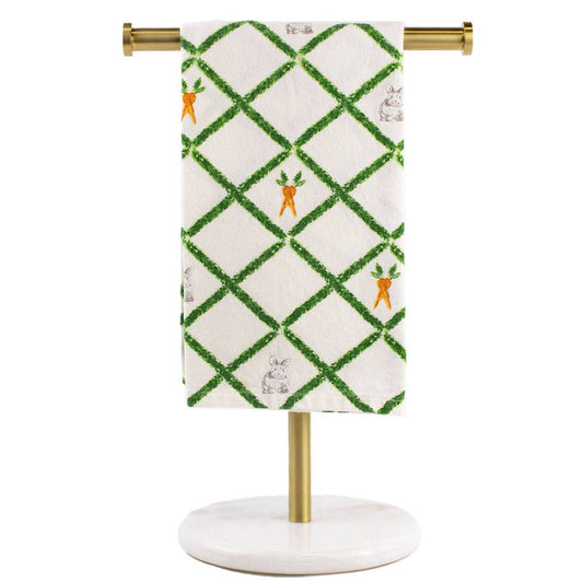 Boxwood Bunny Hand Towel