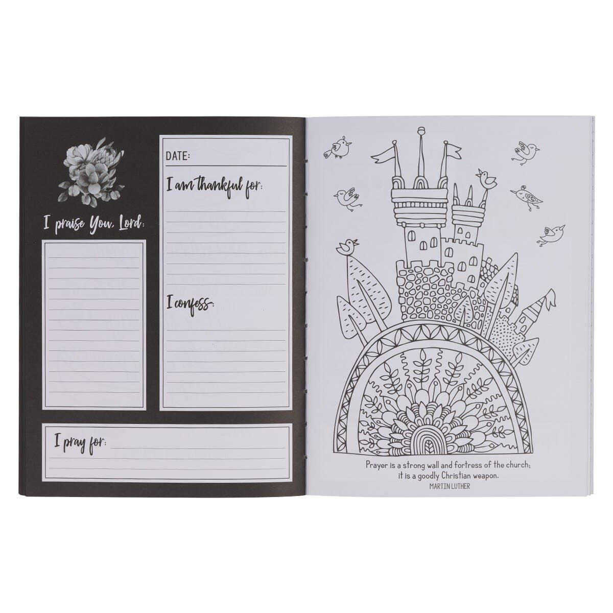 Coloring Prayer Journal