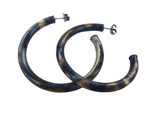 Burnished Arlene Hoops