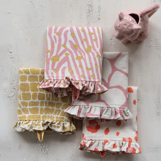 Cottton Printed Tea Towel