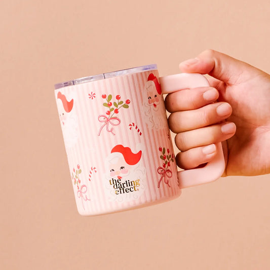 14 oz Insulated Christmas Mugs