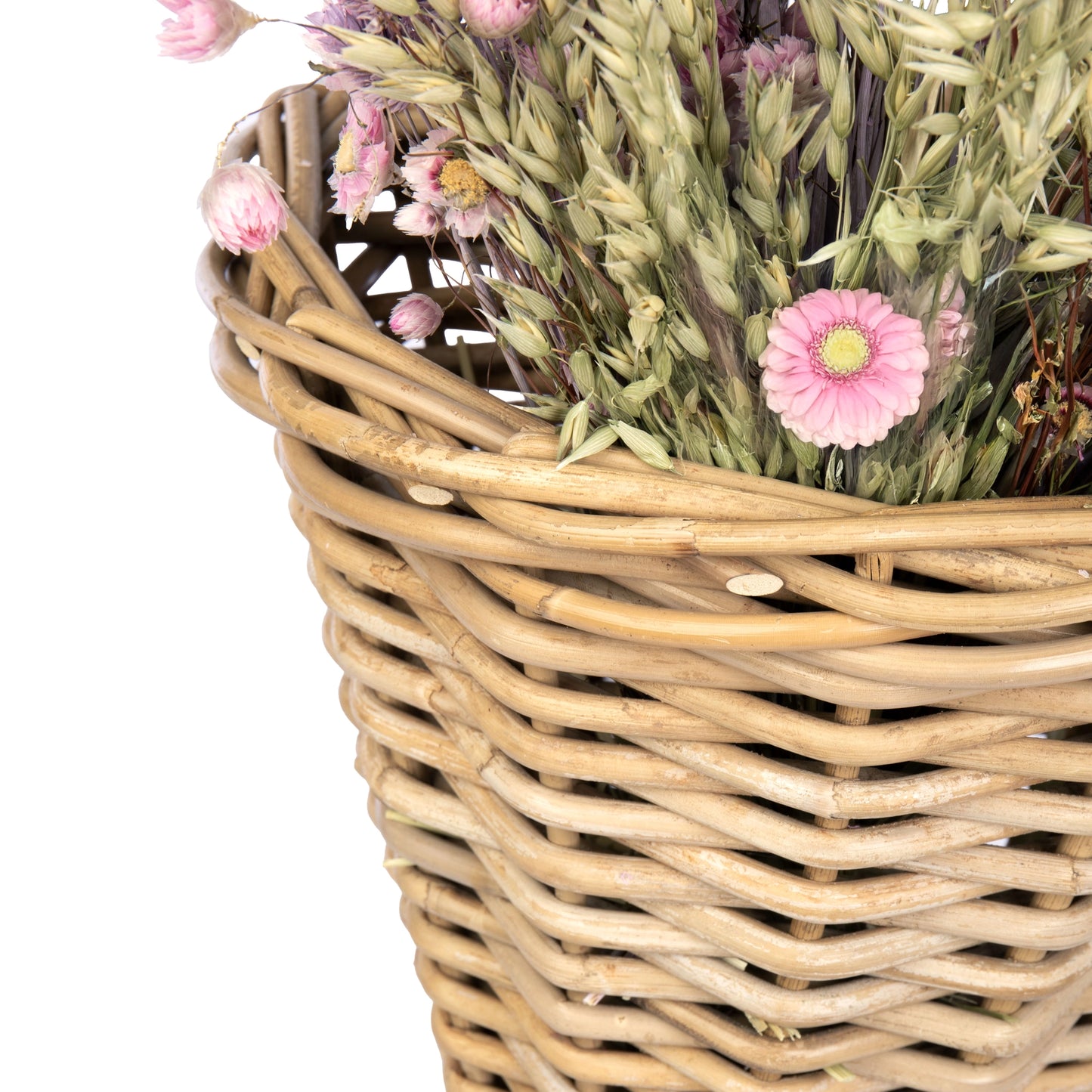 Rattan Cone Wall Basket