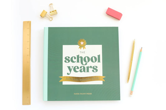 The School Years Memory Book