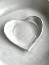 Charming White Heart