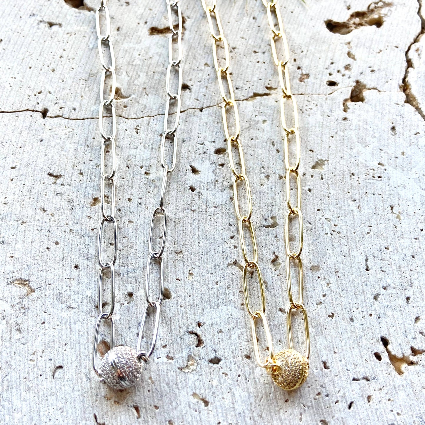 Magnetic Paperclip Chain