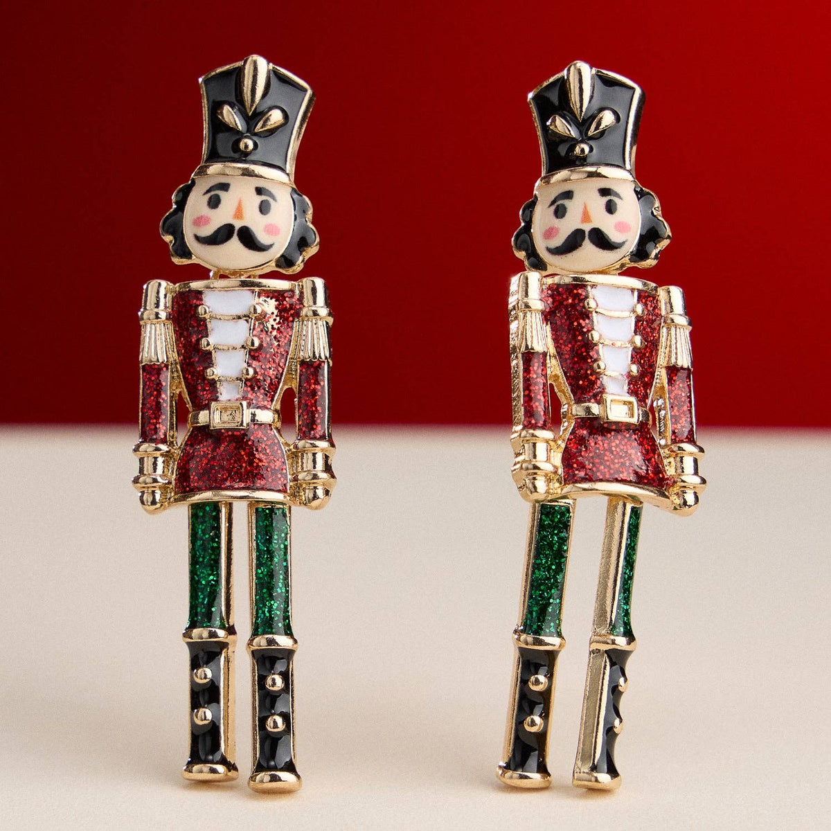 Elegant Nutcracker Earrings