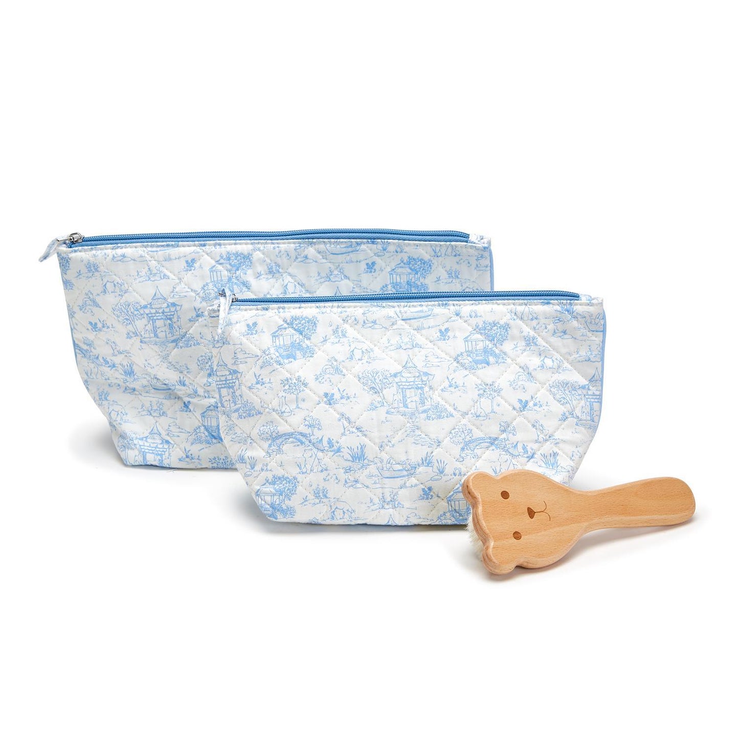 Toile Multipurpose Pouches Set of Two