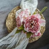 11" Blush Peony Bush