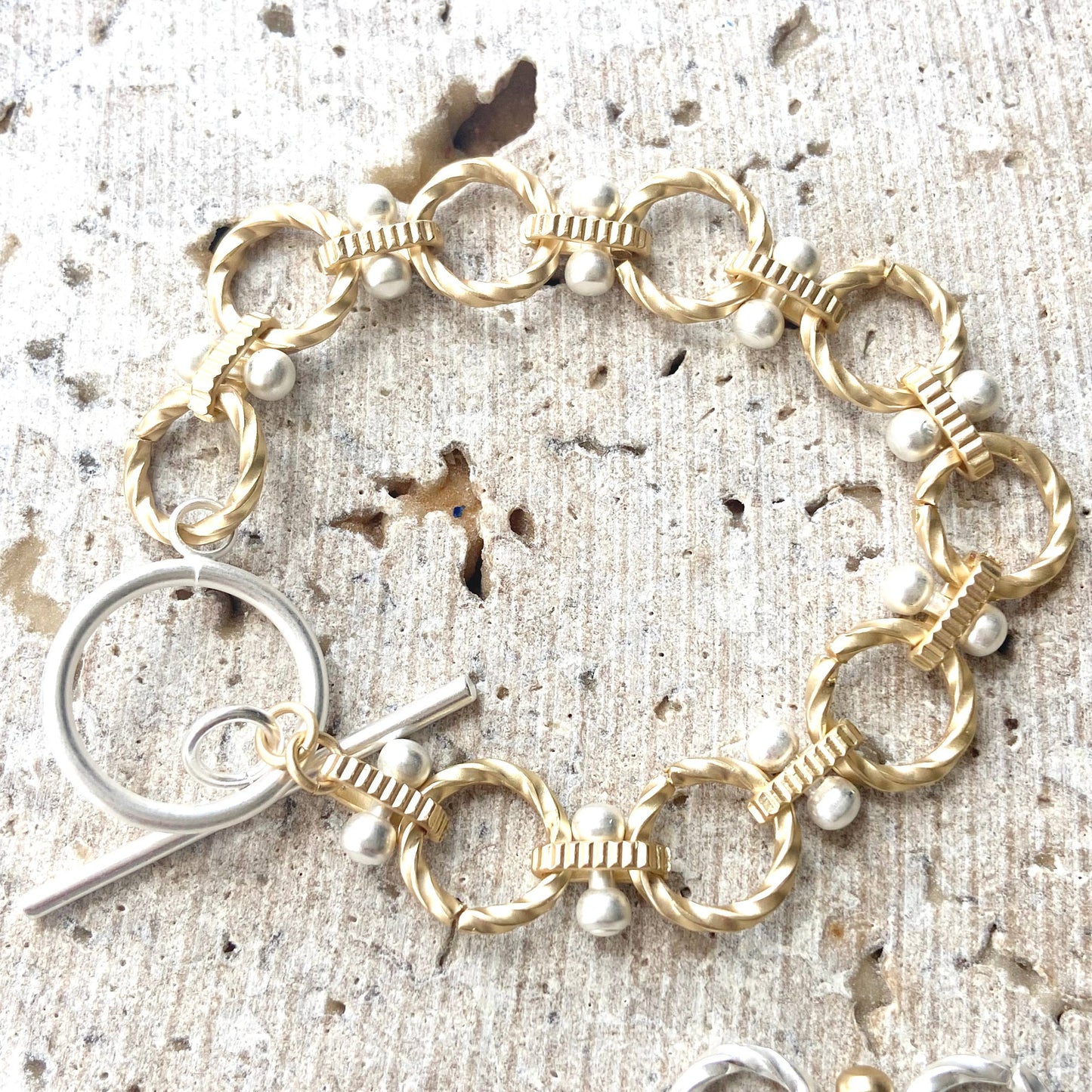 Matte Two-Toned Bracelets