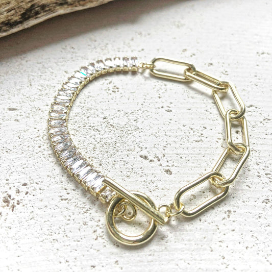 Long Crystal Bracelet
