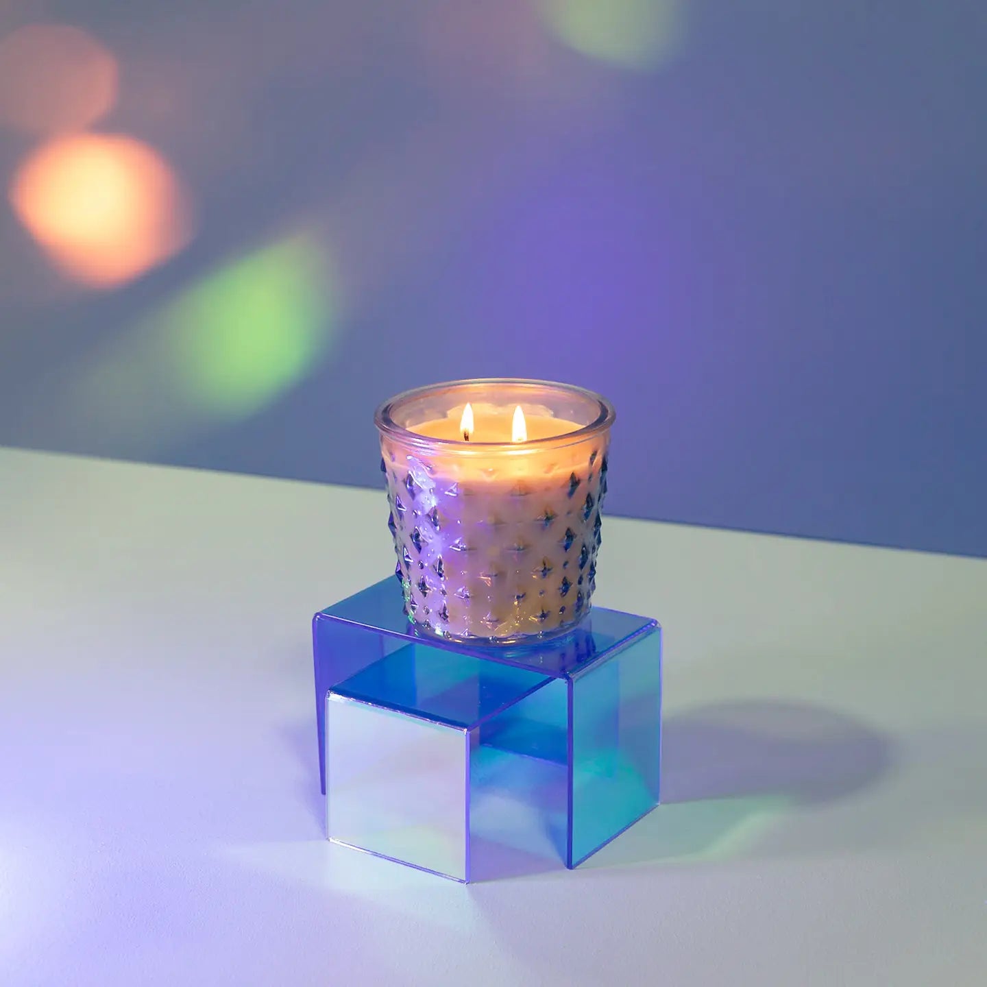 Iridescent Votivo Candle