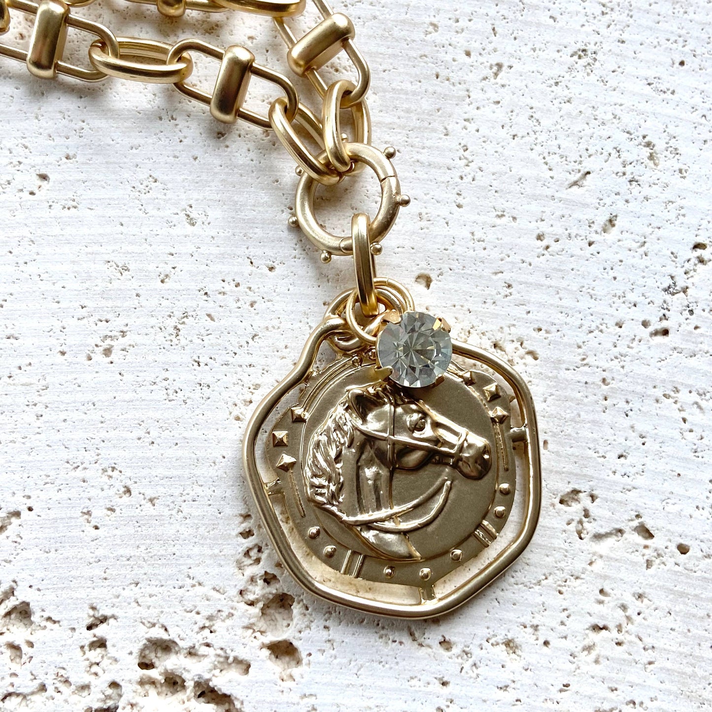 Equestrian Horse Necklace