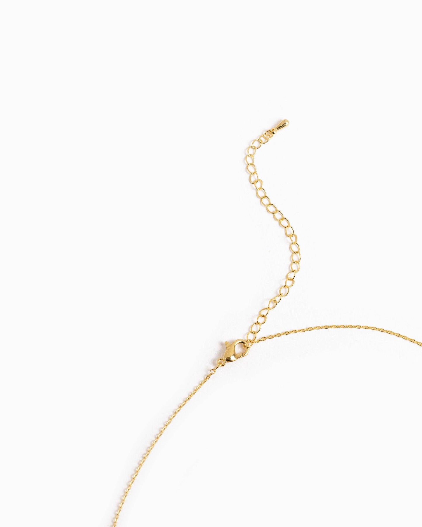 Asymmetrical Heart Station Necklace