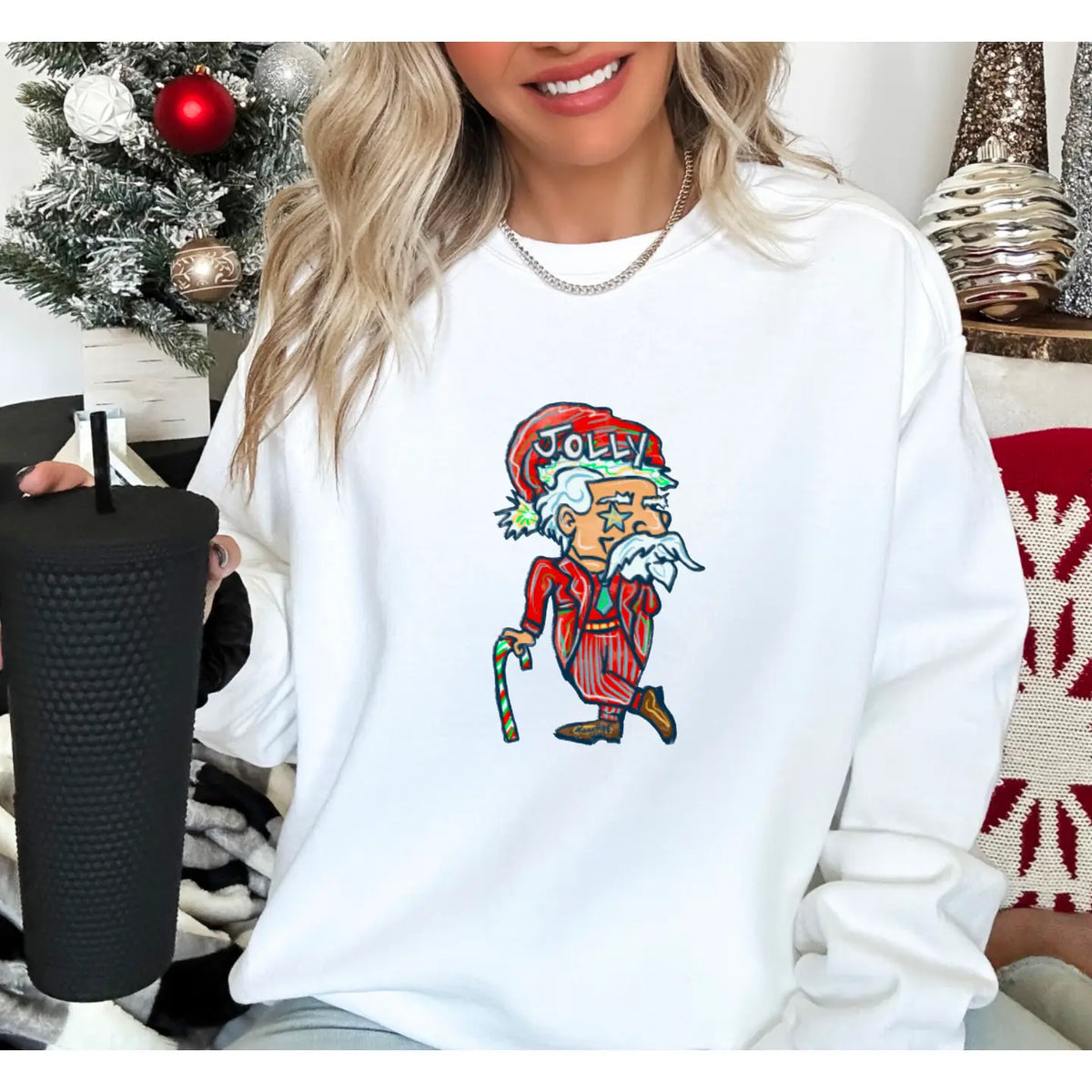 Holiday Collegiate Crewneck