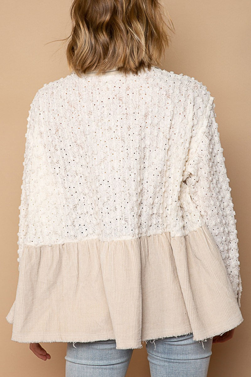 Lace & Beads Top