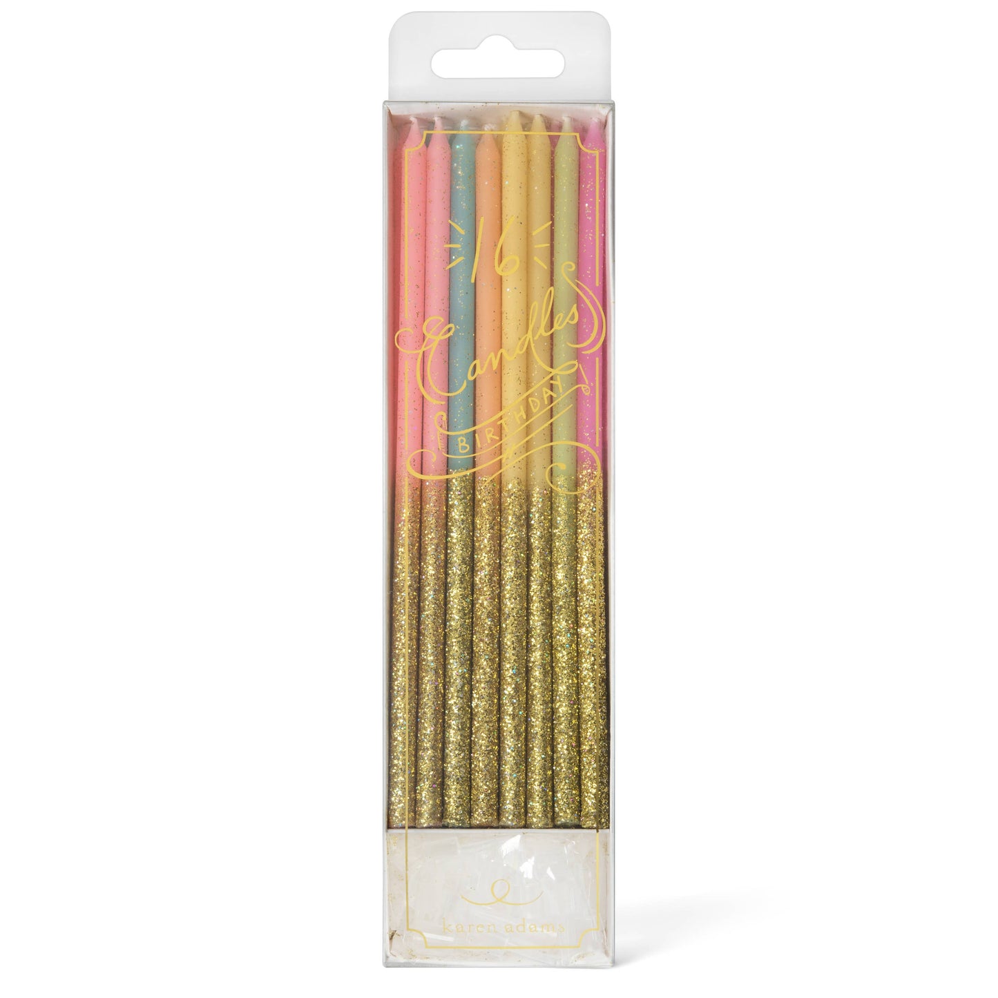 Tall Skinny Birthday Candles