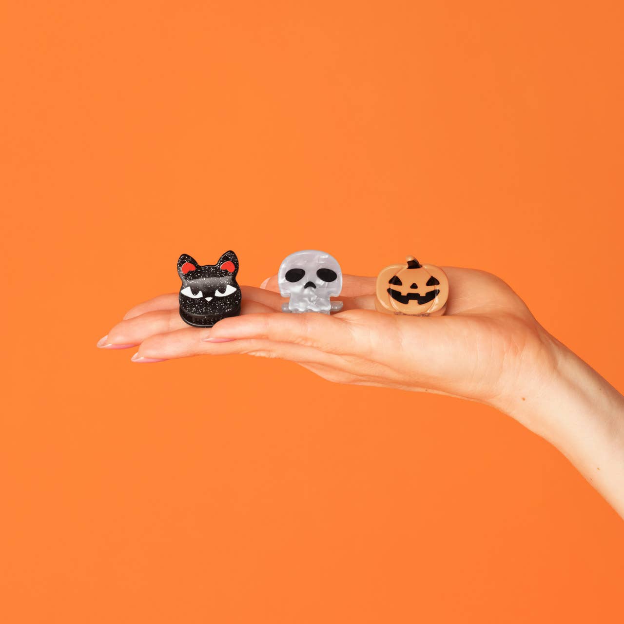 Mini Halloween Claw Clips
