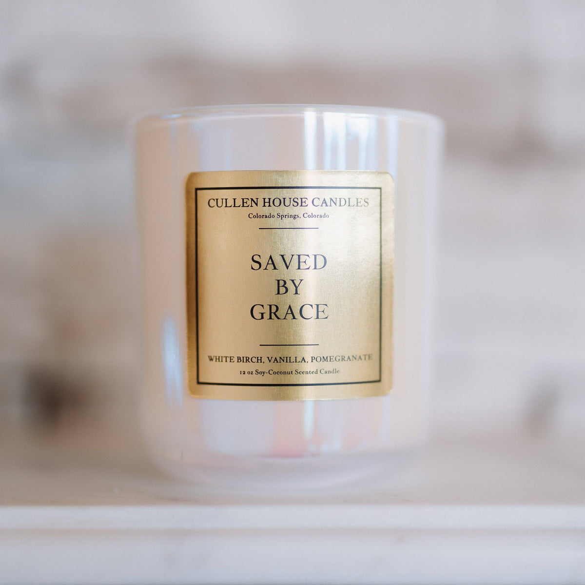 Saved by Grace Candle