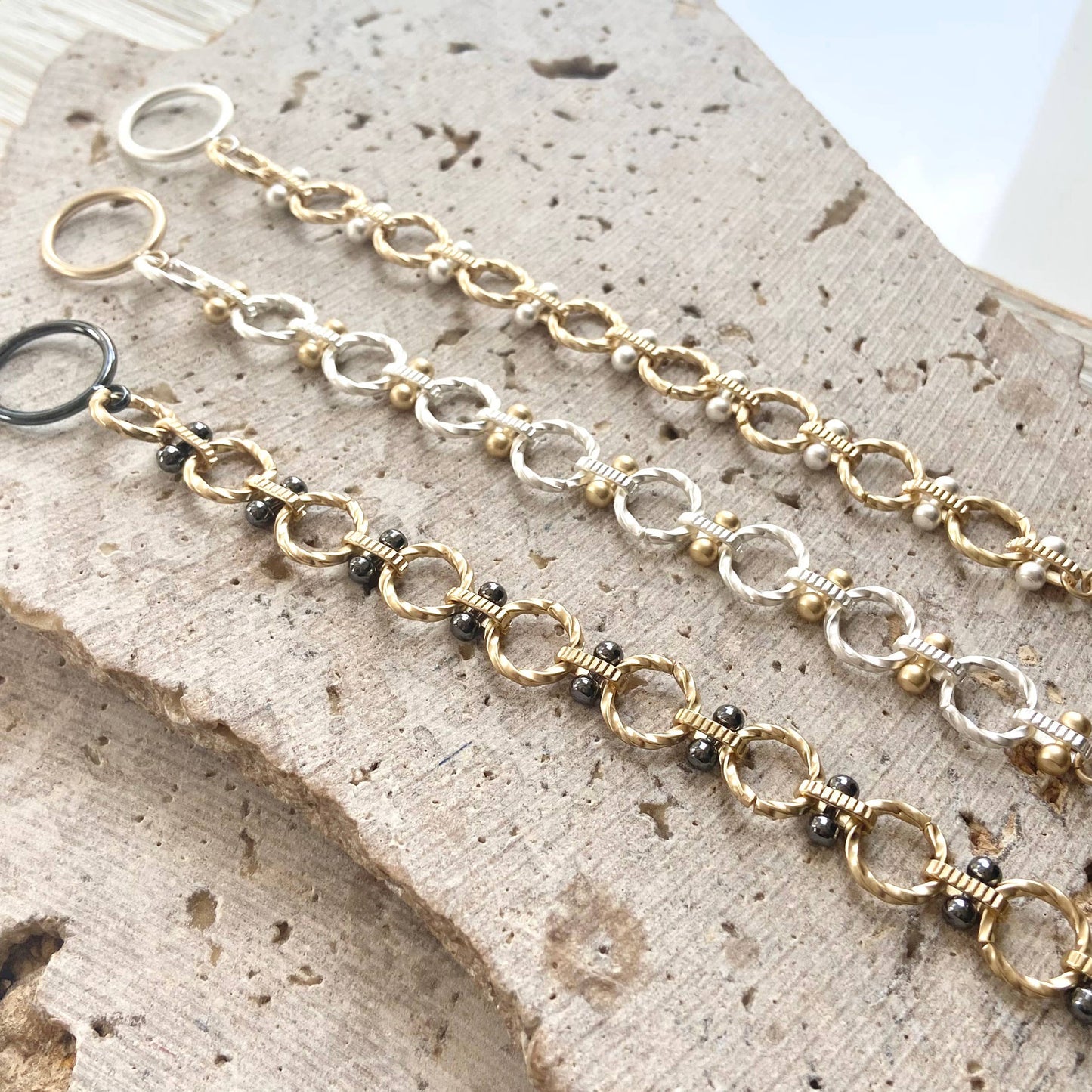 Matte Two-Toned Bracelets
