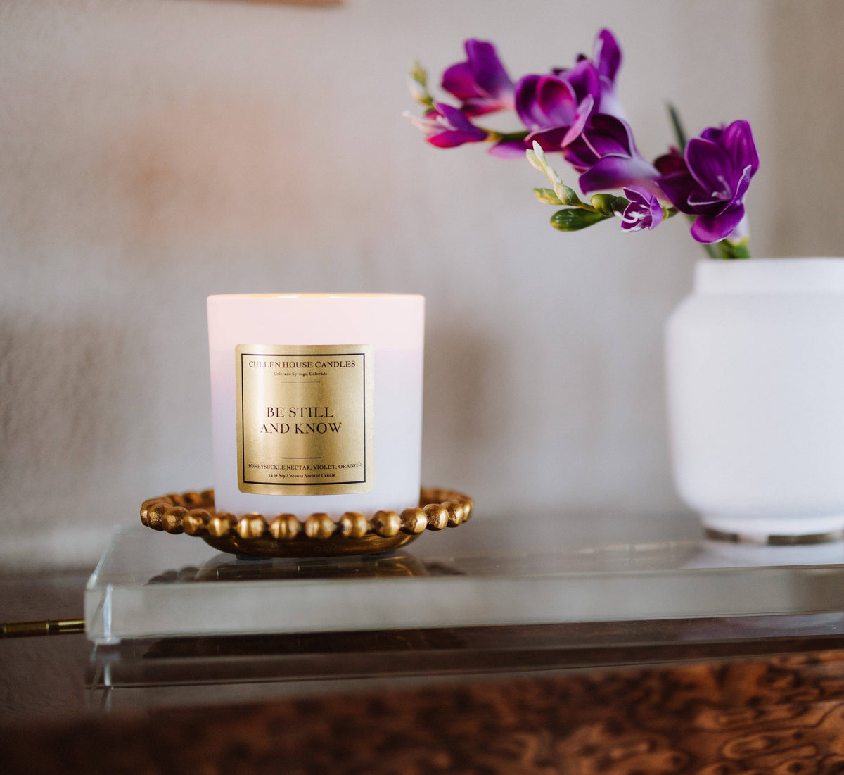 Be Still and Know Candle