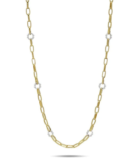Everything Necklace - Brass & Sterling Silver