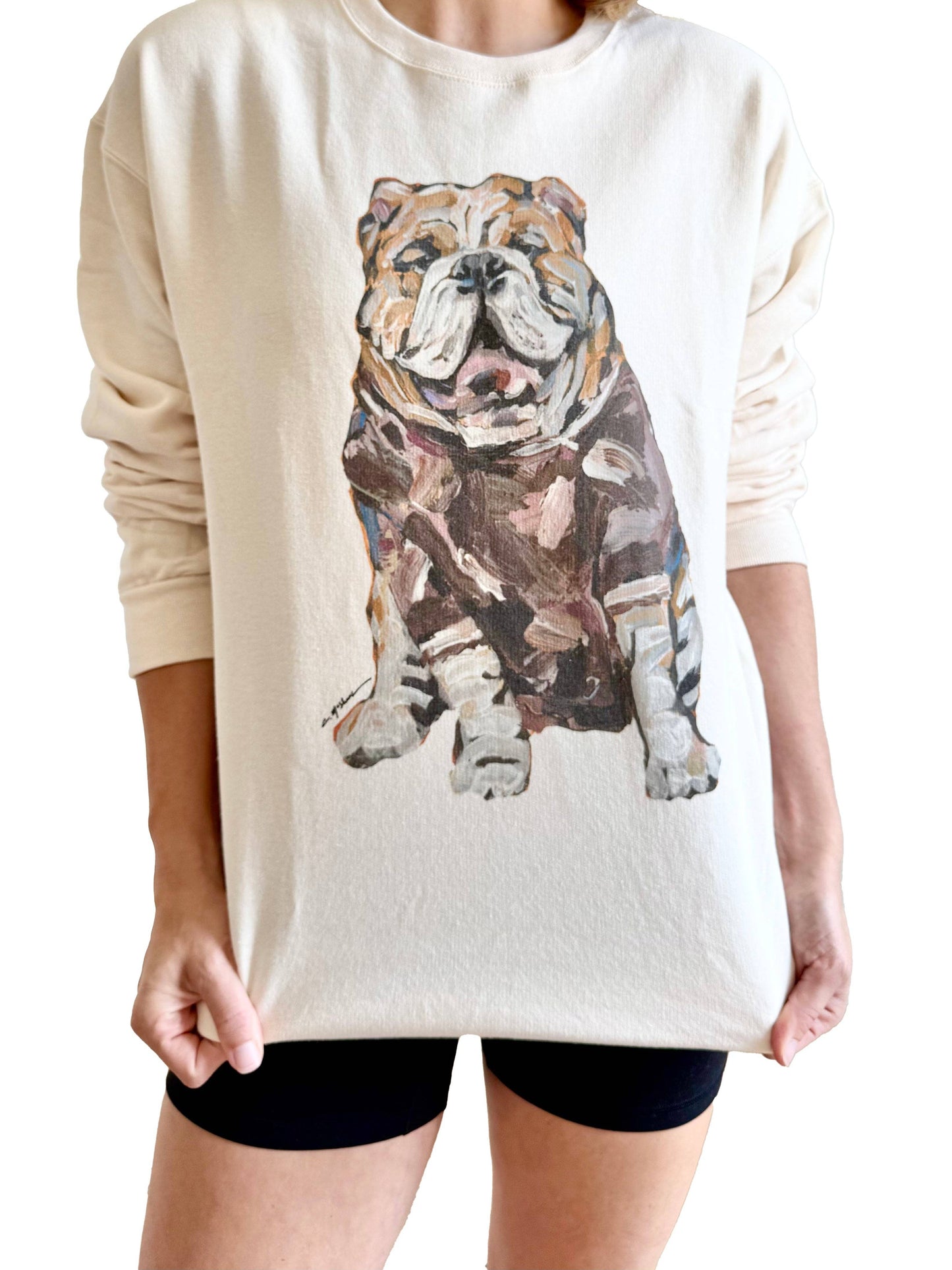 Bulldog Maroon Sweatshirt