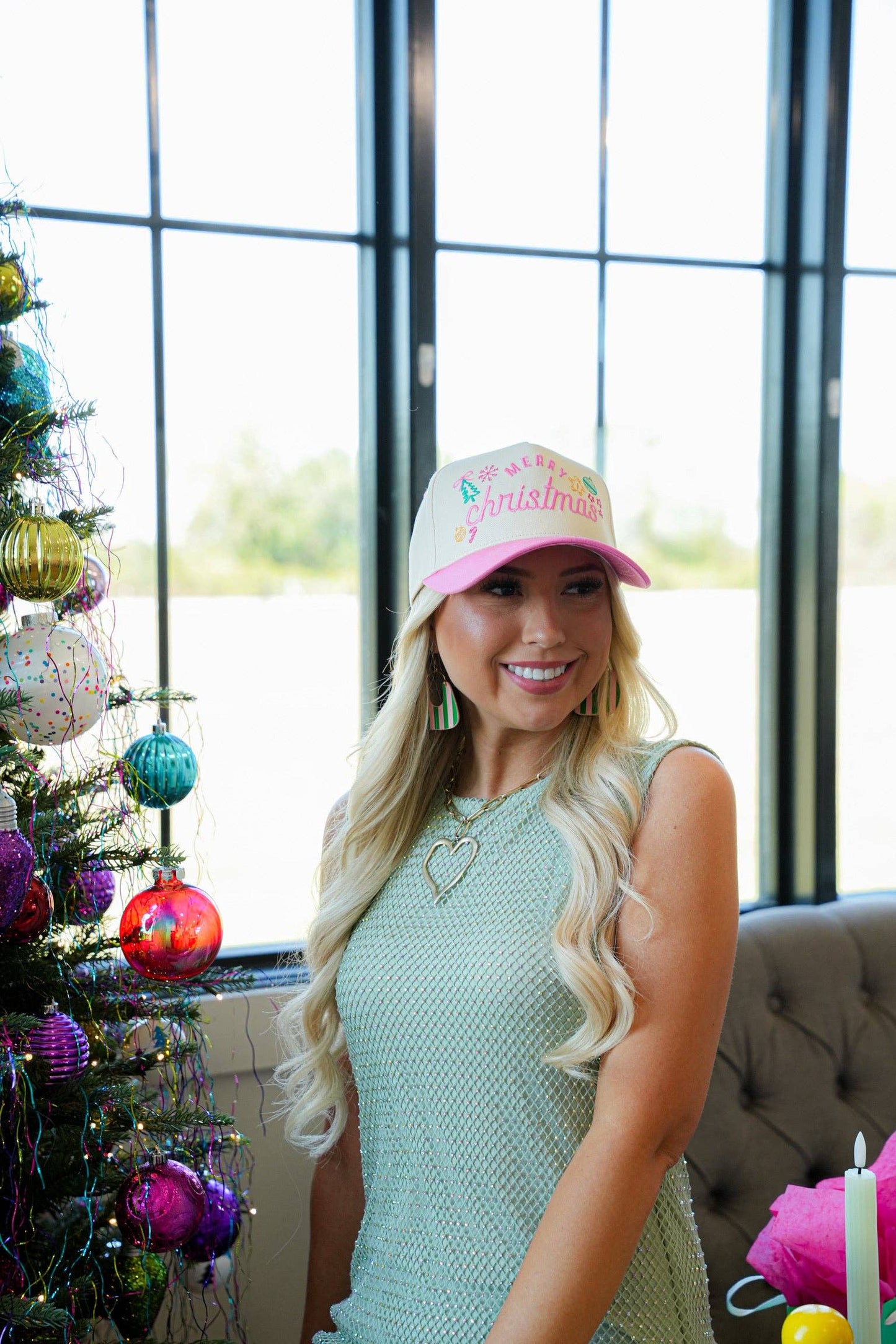Merry Christmas Icon Hat