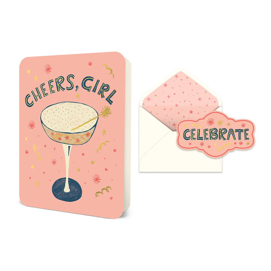 Cheers, Girl Deluxe Card
