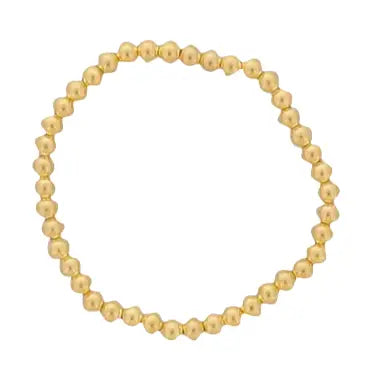 Golden Beaded Bracelets