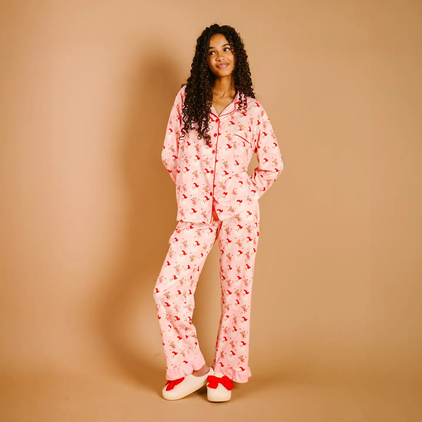 Holly Jolly Santa Pajama Set