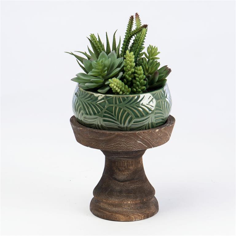 Round Wood Riser