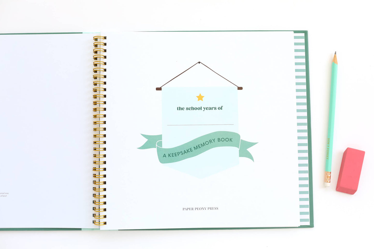 The School Years Memory Book