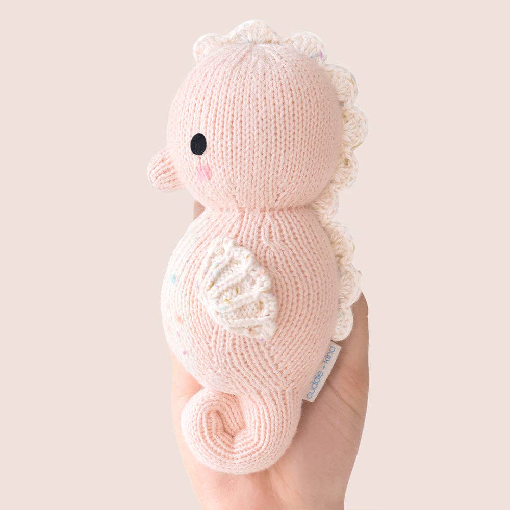 Powder Pink Baby Seahorse