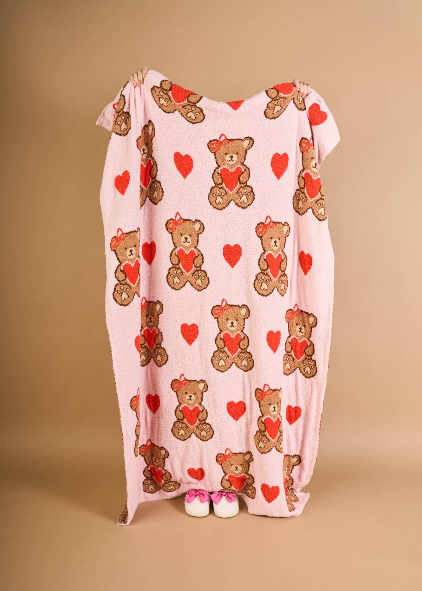 Teddy Bear Hugs Luxe Blanket