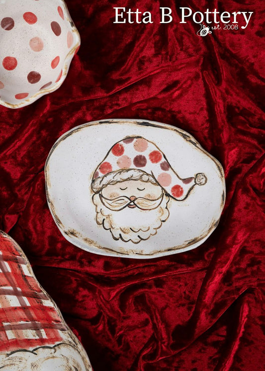 Mr Claus Oval Dish