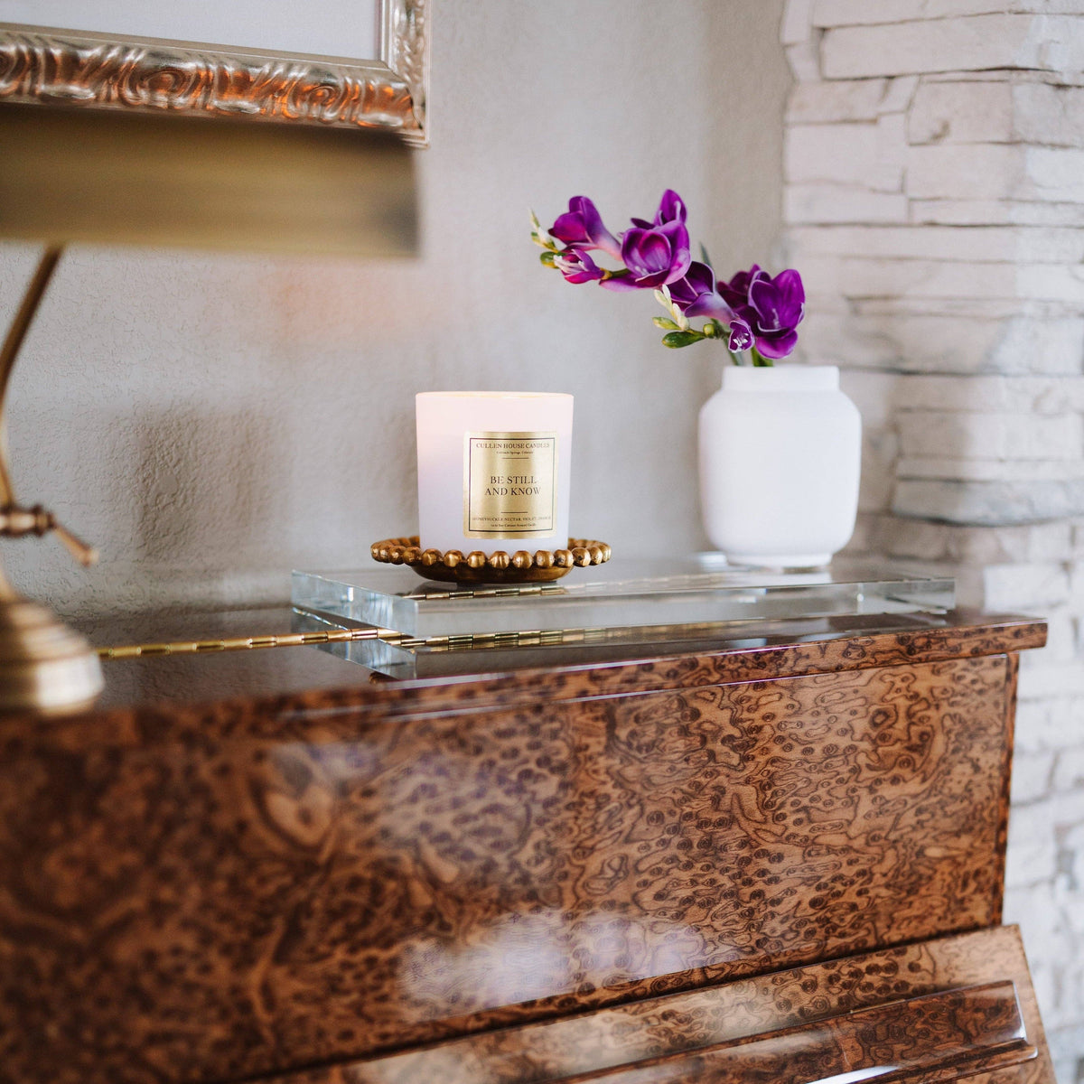 Be Still and Know Candle