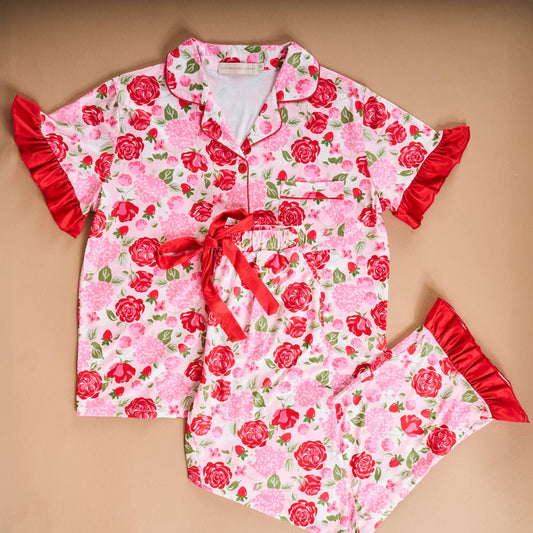 Rose Garden Pajama Pants Set