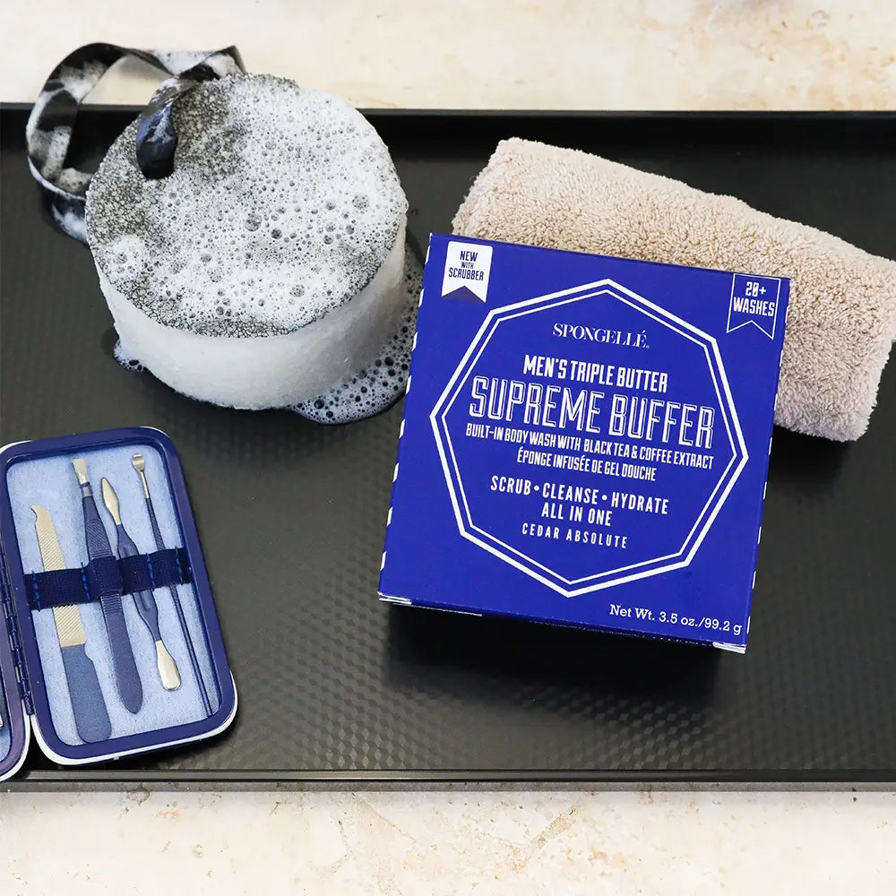 Men's Body Wash-Infused Buffer