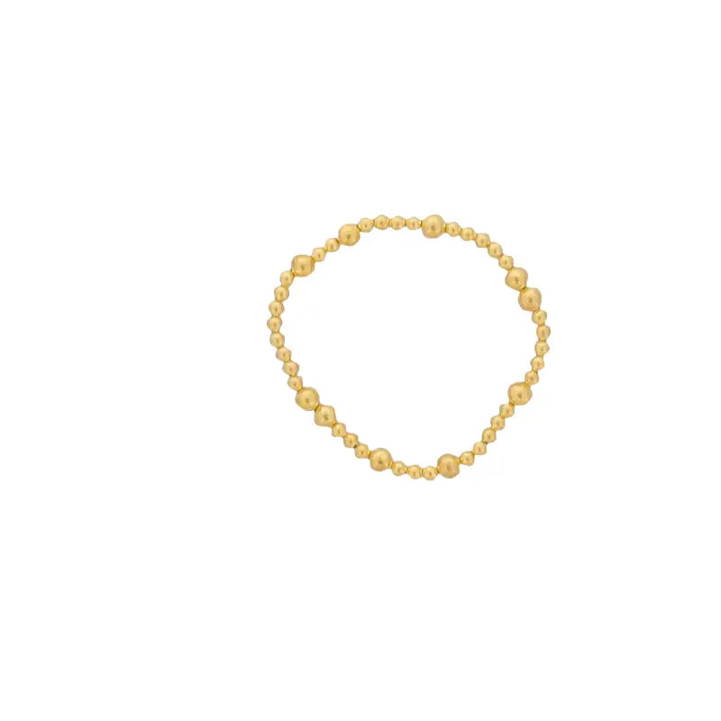 Golden Beaded Bracelets