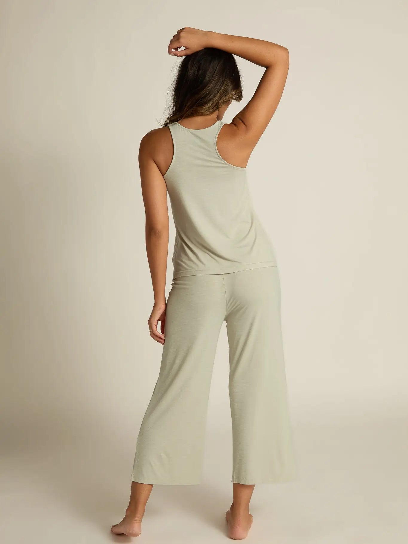 Wide-Leg Capri Pant