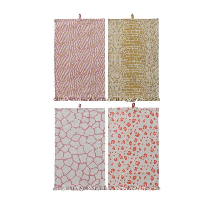 Cottton Printed Tea Towel