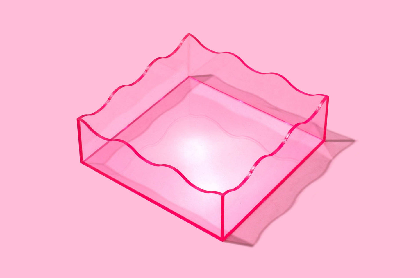 Wavy Acrylic Tray