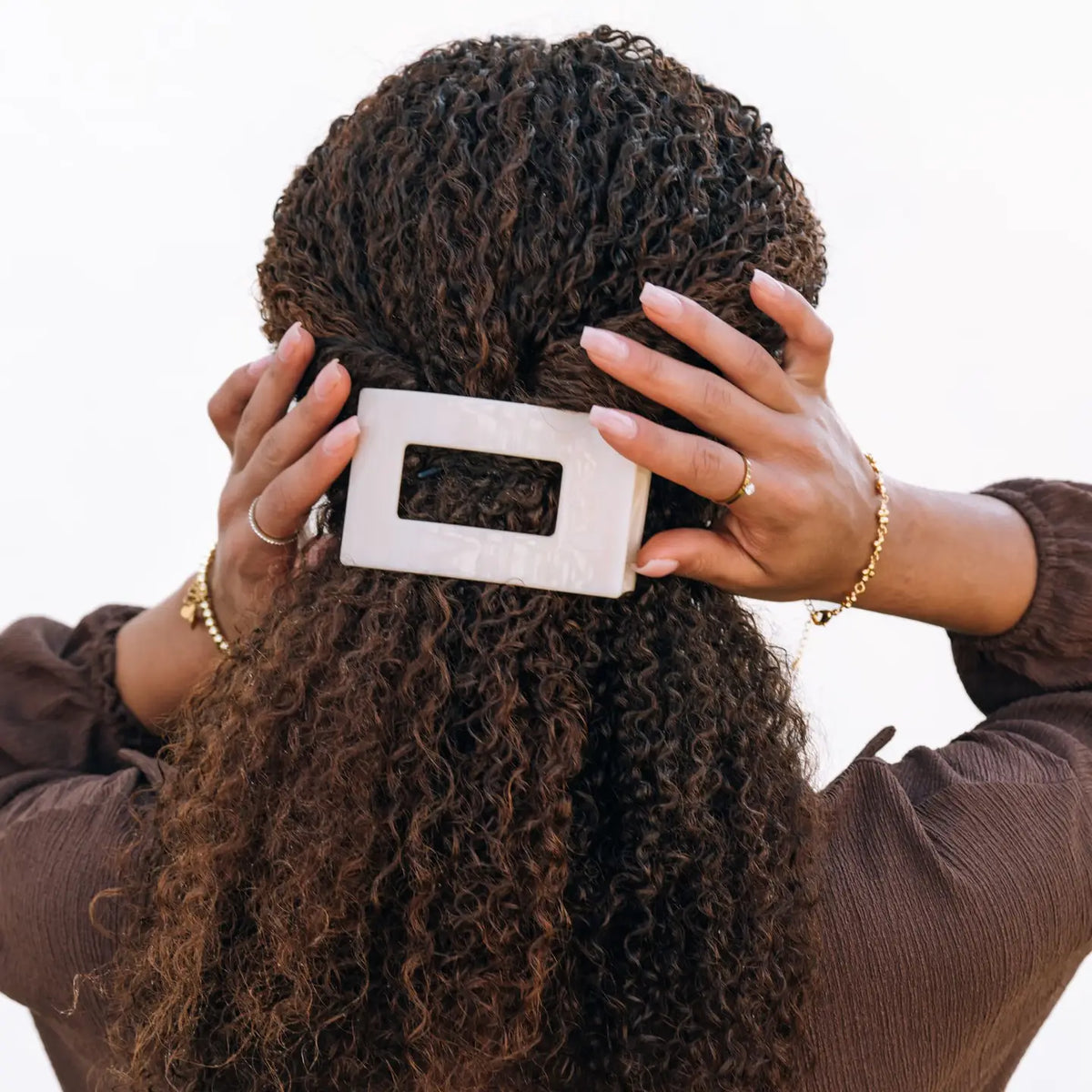 Medium Rectangle Hair Clip