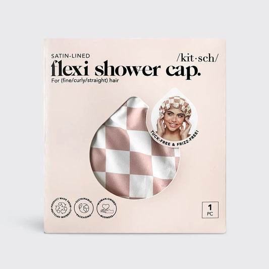 Satin-Lined Shower Cap